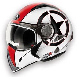 Casco Moto Apribile Airoh J106 Shot Red Gloss Airoh Casco Moto Apribile Airoh J106 Shot Red Gloss Airoh