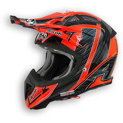 Casco moto Cross Enduro Airoh Aviator 2.1 Viper arancio lucido Airoh Casco moto Cross Enduro Airoh Aviator 2.1 Viper arancio lucido Airoh