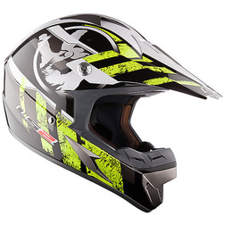 Casco moto cross LS2 MX433 Stripe Bianco Giallo Fluo Ls2 Casco moto cross LS2 MX433 Stripe Bianco Giallo Fluo Ls2