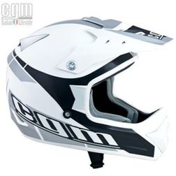 Casco Moto Cross Supermotard Cgm 603G AVES Bianco Lucido Cgm Casco Moto Cross Supermotard Cgm 603G AVES Bianco Lucido Cgm