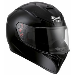 Casco Moto Inetgrale AGV K-3 SV Doppia Visiera Mono Nero Lucdio Agv Casco Moto Inetgrale AGV K-3 SV Doppia Visiera Mono Nero Lucdio Agv