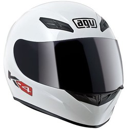 Casco Moto Integrale AGV Modello K-4 Mono Bianco Lucido Agv Casco Moto Integrale AGV Modello K-4 Mono Bianco Lucido Agv