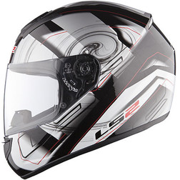 Casco Moto Integrale Ls2 FF351 Action Silver Ls2 Casco Moto Integrale Ls2 FF351 Action Silver Ls2