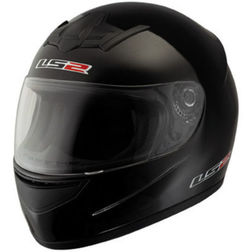 Casco Moto Integrale Ls2 FF351 Single Mono Nero Lucido Ls2 Casco Moto Integrale Ls2 FF351 Single Mono Nero Lucido Ls2