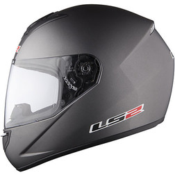 Casco Moto Integrale Ls2 FF351 Single Mono Titanio Opaco Ls2 Casco Moto Integrale Ls2 FF351 Single Mono Titanio Opaco Ls2