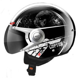Casco Moto jet LS2 OF518 Copter Nero Ls2 Casco Moto jet LS2 OF518 Copter Nero Ls2