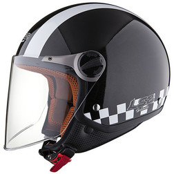 Casco moto jet LS2 OF560 Bat Black Ls2 Casco moto jet LS2 OF560 Bat Black Ls2