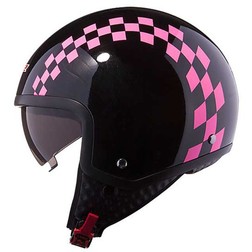 Casco moto jet LS2 OF561 Visierino Integrato Dinco Rosa Ls2 Casco moto jet LS2 OF561 Visierino Integrato Dinco Rosa Ls2