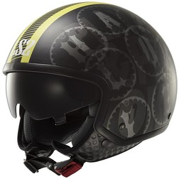 Casco Moto Jet LS2 OFF 561 Wave Duo Nero/Opaco Hu-Vision Ls2 Casco Moto Jet LS2 OFF 561 Wave Duo Nero/Opaco Hu-Vision Ls2