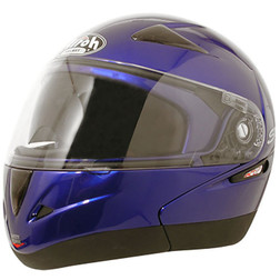 Casco Moto Modulare Airoh Sv55 doppia Visiera Blu Lucido Airoh Casco Moto Modulare Airoh Sv55 doppia Visiera Blu Lucido Airoh