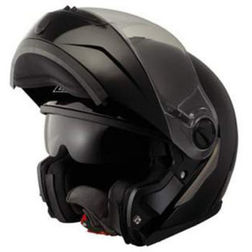 Casco Moto Modulare Apribile Ls2 FF370 Easy Nero Lucido Doppia Visiera Ls2 Casco Moto Modulare Apribile Ls2 FF370 Easy Nero Lucido Doppia Visiera Ls2