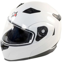 Casco Moto Modulare Apribile One Doppia Visiera Bianco Lucido One Casco Moto Modulare Apribile One Doppia Visiera Bianco Lucido One