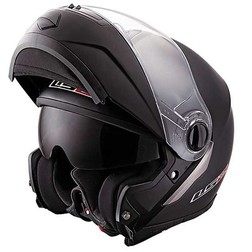 Casco Moto Modulare Ls2 FF386 Ride Doppia Visiera Nero Opaco Ls2 Casco Moto Modulare Ls2 FF386 Ride Doppia Visiera Nero Opaco Ls2