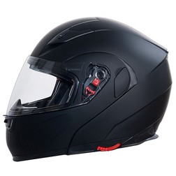 Casco Moto Modulare One Outline Apribile Doppia Visiera Nero opaco One Casco Moto Modulare One Outline Apribile Doppia Visiera Nero opaco One