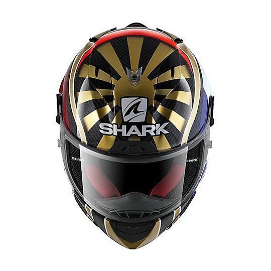 Casque de moto intégral Shark RACE R Pro Carbon Replica Zarco Champion