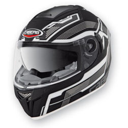 Integral Motorcycle Helmet Caberg Ego Model Streamline Matt Black / White Caberg Integral Motorcycle Helmet Caberg Ego Model Streamline Matt Black / White Caberg