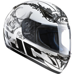 Integral Motorcycle Helmet HJC CS14 G.Skull MC10 Hjc Integral Motorcycle Helmet HJC CS14 G.Skull MC10 Hjc