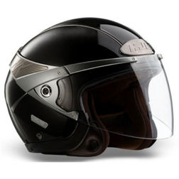 Jet Motorcycle Helmet HJC ARTY Dual Visor Gloss Black Hjc Jet Motorcycle Helmet HJC ARTY Dual Visor Gloss Black Hjc