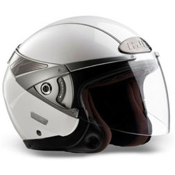 Jet Motorcycle Helmet HJC ARTY Dual Visor Gloss White Hjc Jet Motorcycle Helmet HJC ARTY Dual Visor Gloss White Hjc