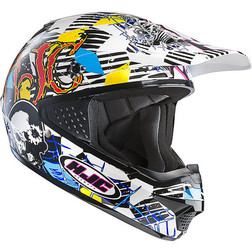 Moto Cross Enduro Helmet HJC CSMX Clown MC3 Hjc Moto Cross Enduro Helmet HJC CSMX Clown MC3 Hjc