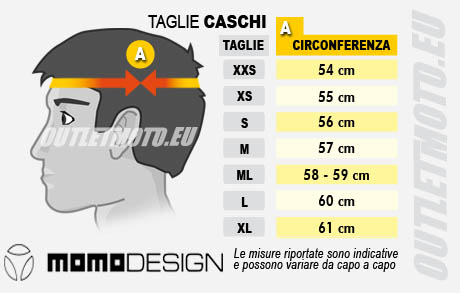 Momo Fighter Evo Titanio Casco Frost - Petr..assi Della Moto