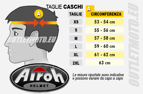 Casco AIROH COMMANDER FACTOR WHITE GLOSS - Motoline