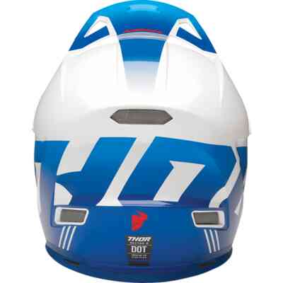 Casco Moto Cross THOR SECTOR CHEV Rosso Blu - Opaco