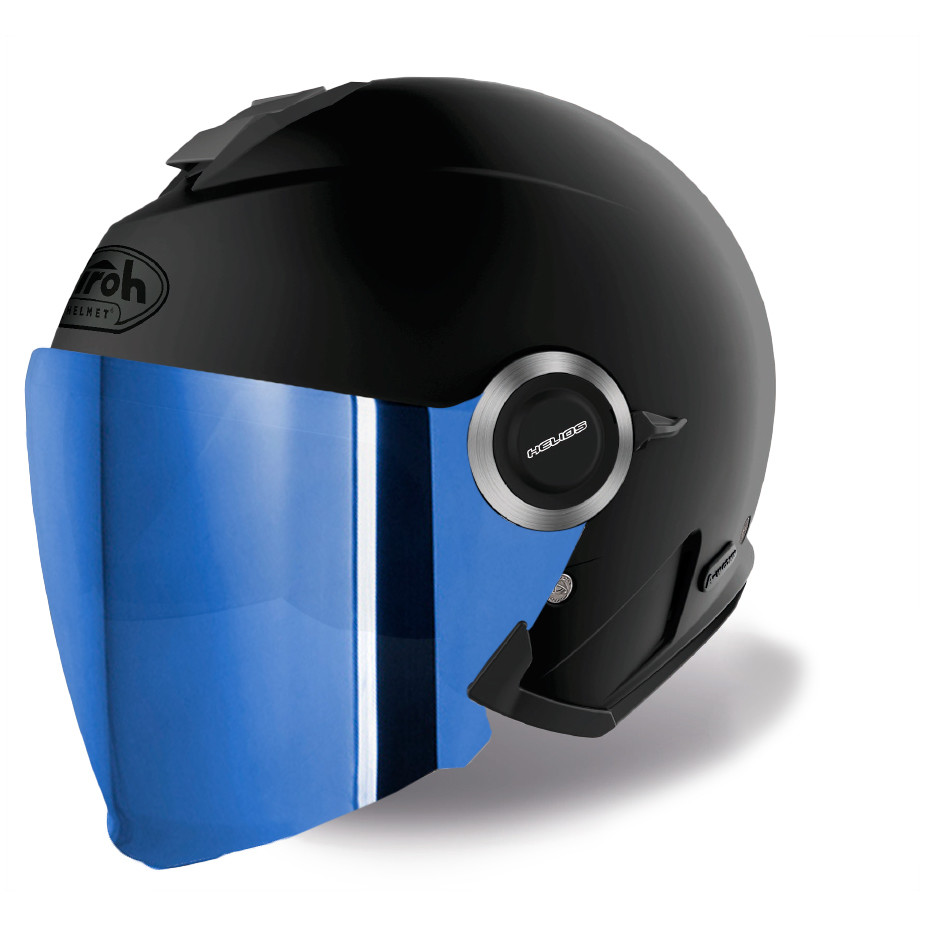 05hebl Airoh Blue Mirror Visor for HELIOS Helmet