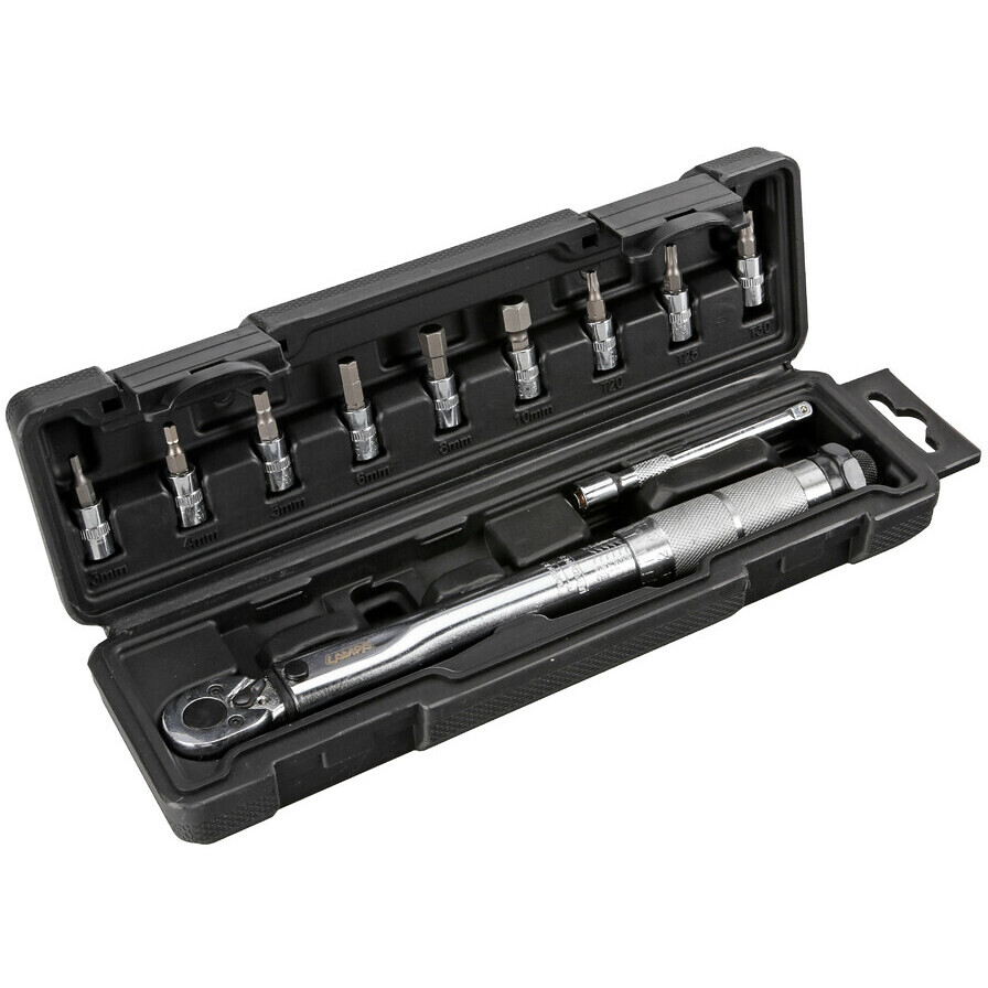 1/4" Reversible Ratchet Torque Wrench - 5-25 Nm
