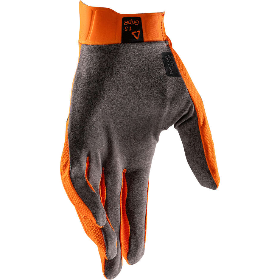 1,5 Gripr Leatt Orange Motorradhandschuh