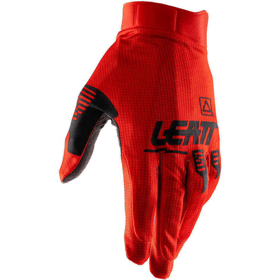 1.5 Gripr Leatt Red Motorcycle Glove