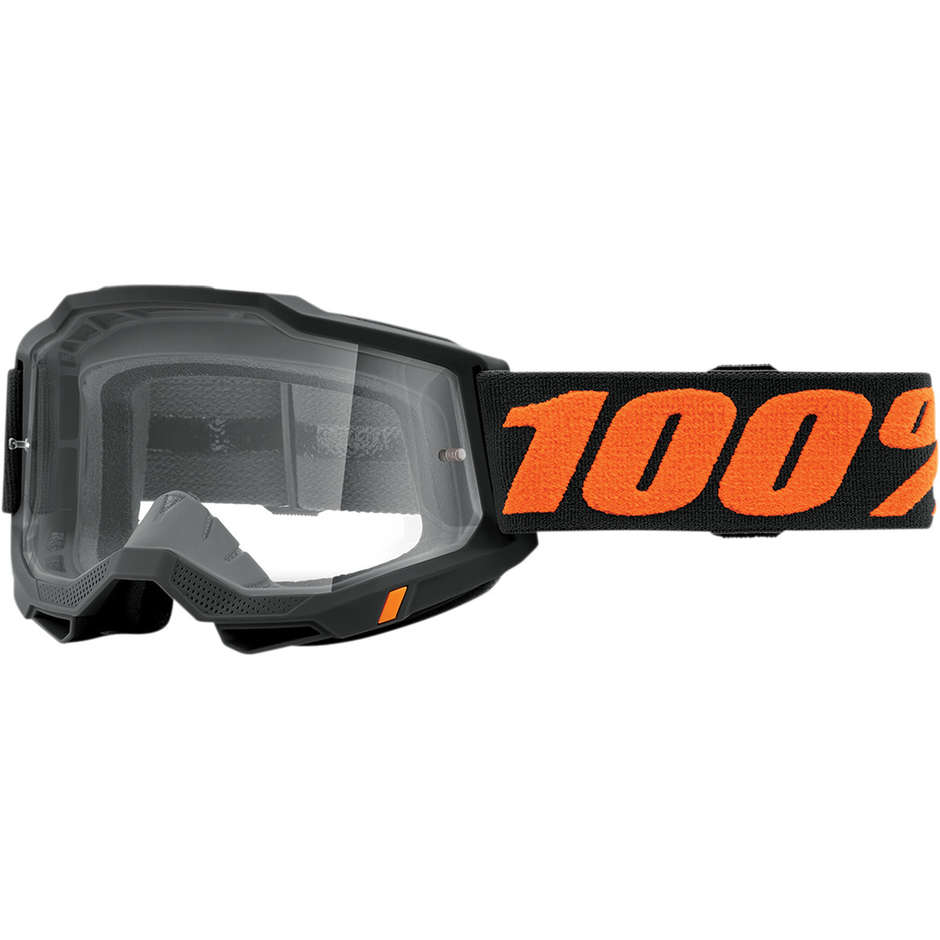100% ACCURI 2 Chicago Cross Enduro Motorradbrille Transparente Linse