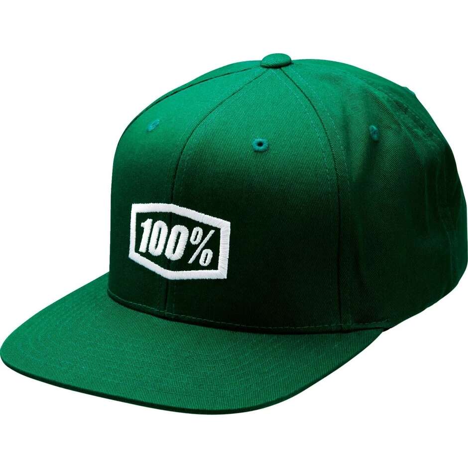 100% ICON SNAPBACK Hat Green
