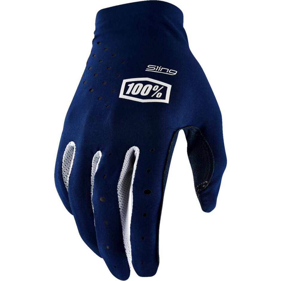 100% SLING MX Moto Cross Enduro MTB Gloves Navy Blue