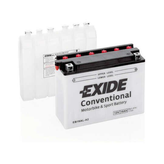 Exide ETX12-BS. Motorradbatterie Exide 10Ah 12V