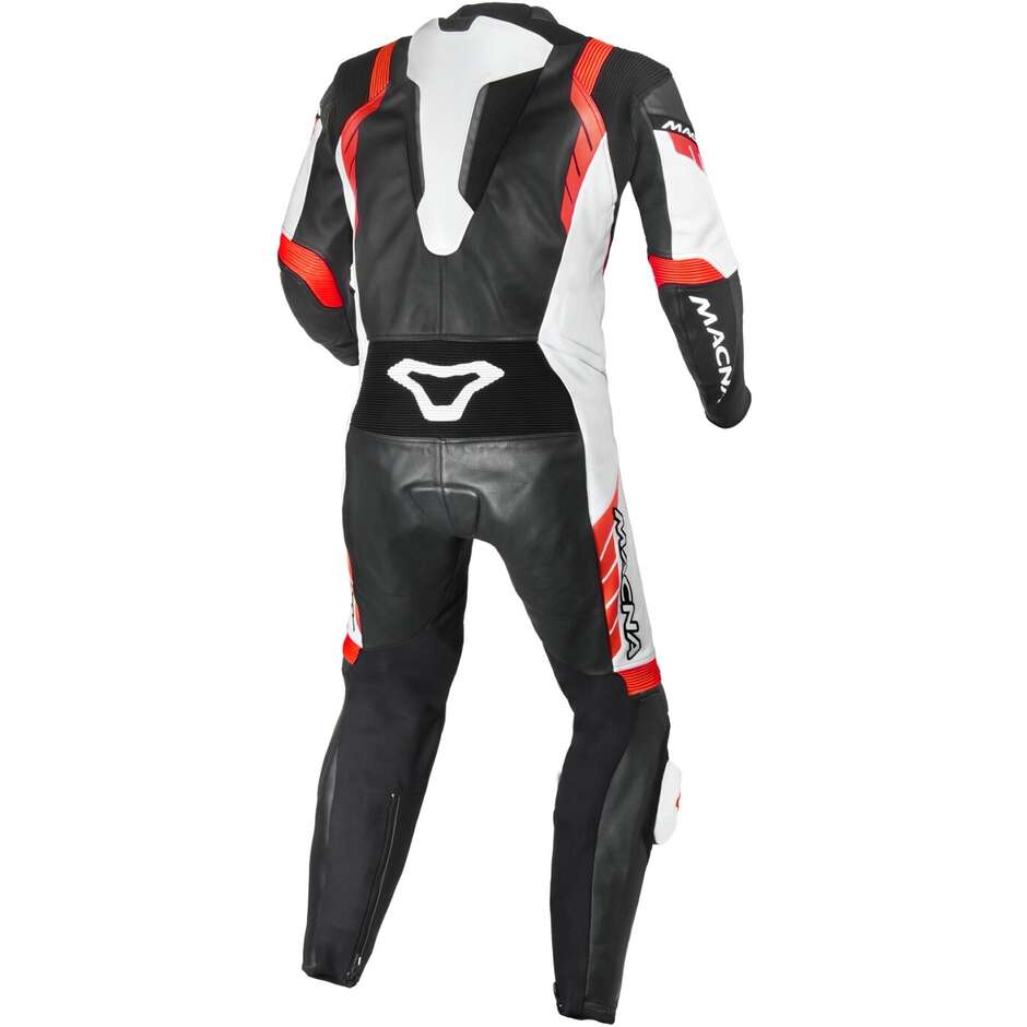 1pc Macna Varshall Motorcycle Suit Black White Red