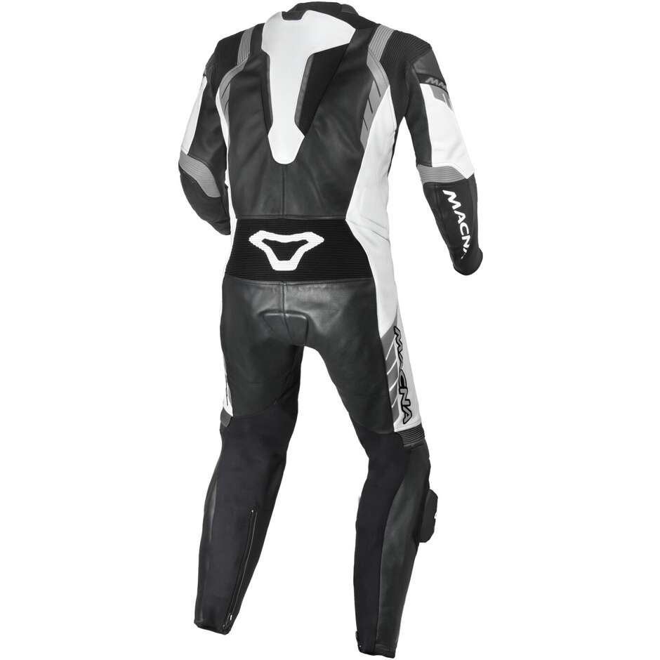 1pc Macna Varshall Motorcycle Suit Black White