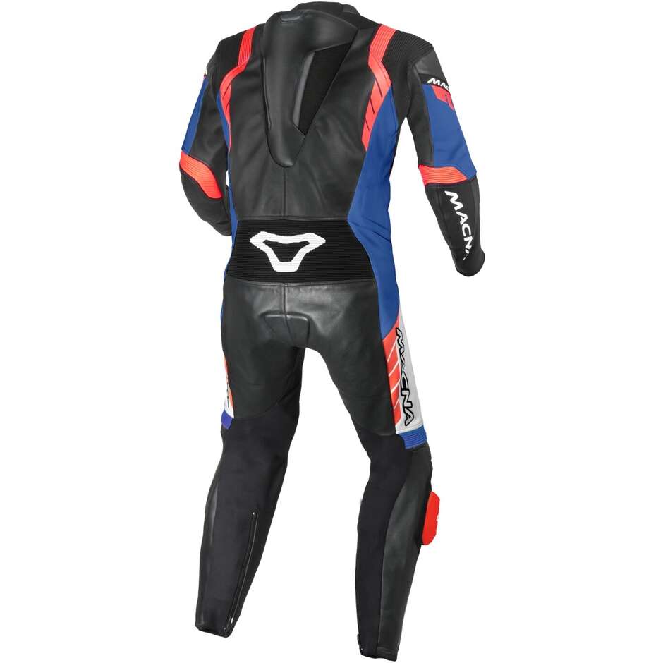 1pc Motorcycle Suit Macna Varshall White Red Blue