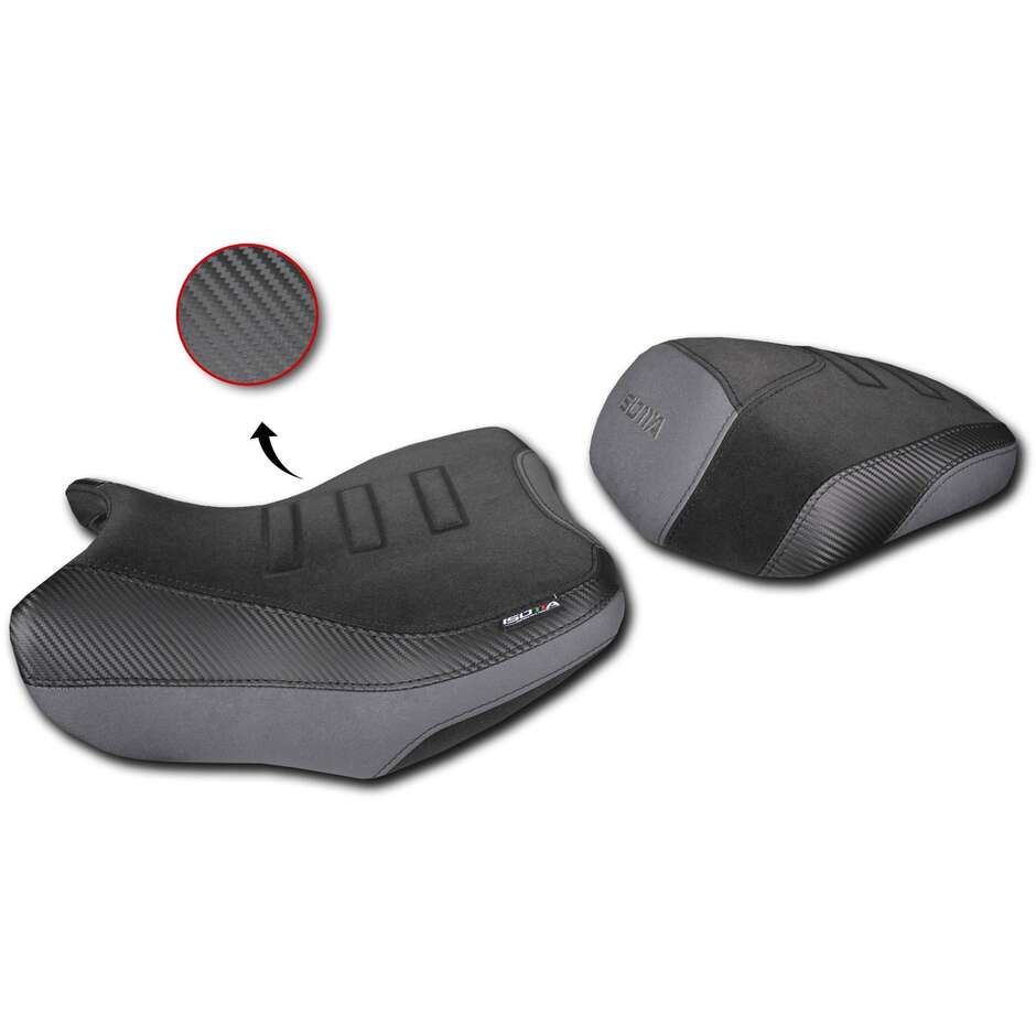2 cm erhöhter Vordersitz für BENELLI TRK 702 - 702X Triple Black