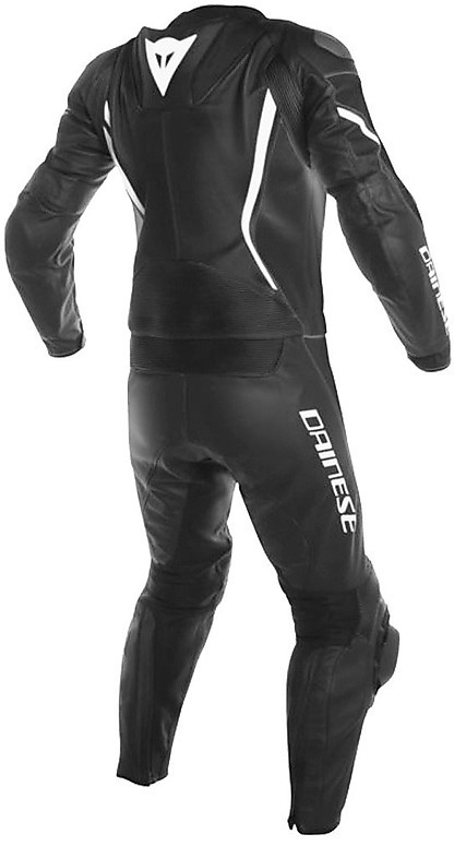 2 Piece Dainese Assen Perforated Suint Black Motorcycle Suit For Sale  Online - Outletmoto.eu