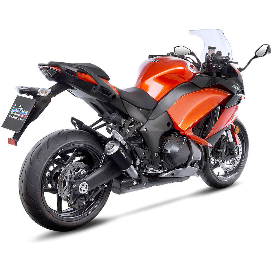 2 Slip-On Exhaust Leovince 15209BU LV-10 BLACK EDITION Specific For KAWASAKI Z1000 (10-20); Z1000SX (10-16)