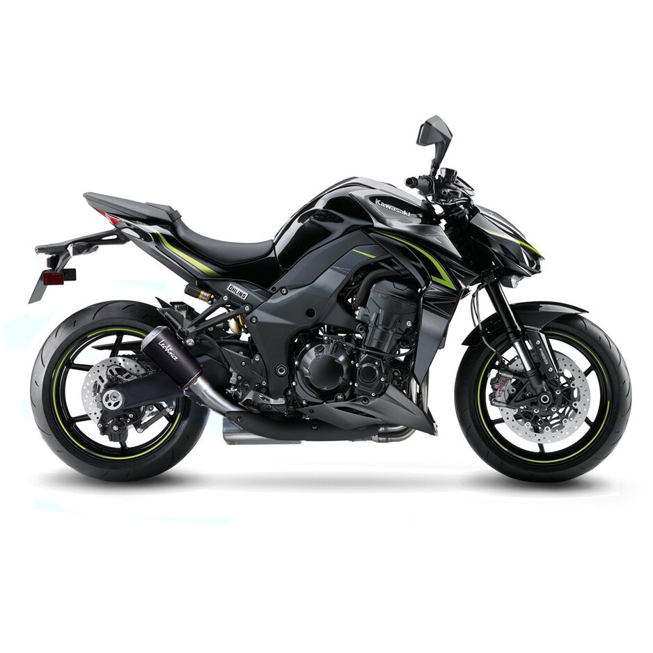 2 Slip-On Exhaust Leovince 15209BU LV-10 BLACK EDITION Specific For KAWASAKI Z1000 (10-20); Z1000SX (10-16)