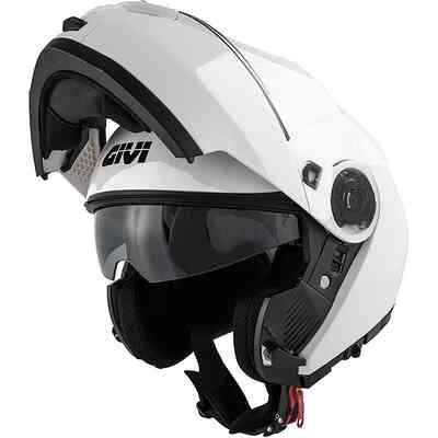 Casco Moto Modulare P/J Givi X.20S Mono Bianco Lucido