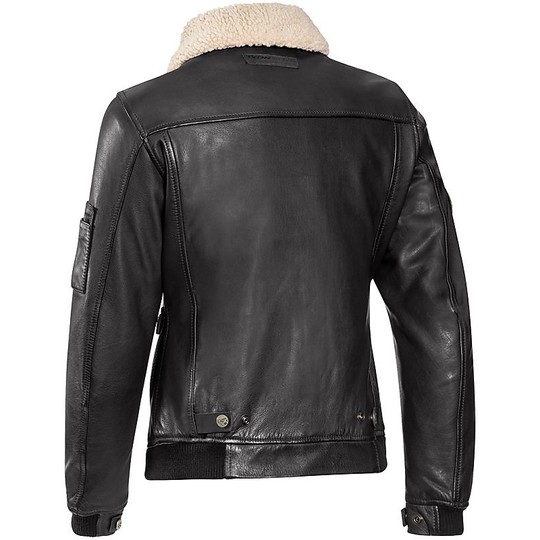 2in1 Ixon HAVOC LADY Urban Leather Motorcycle Woman Jacket Black