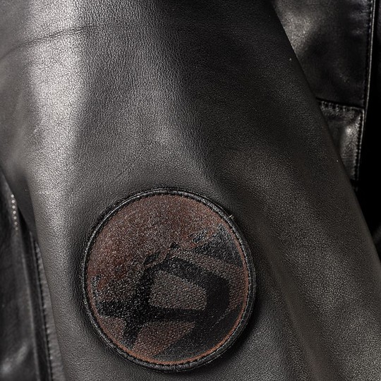2in1 Ixon HAVOC LADY Urban Leather Motorcycle Woman Jacket Black