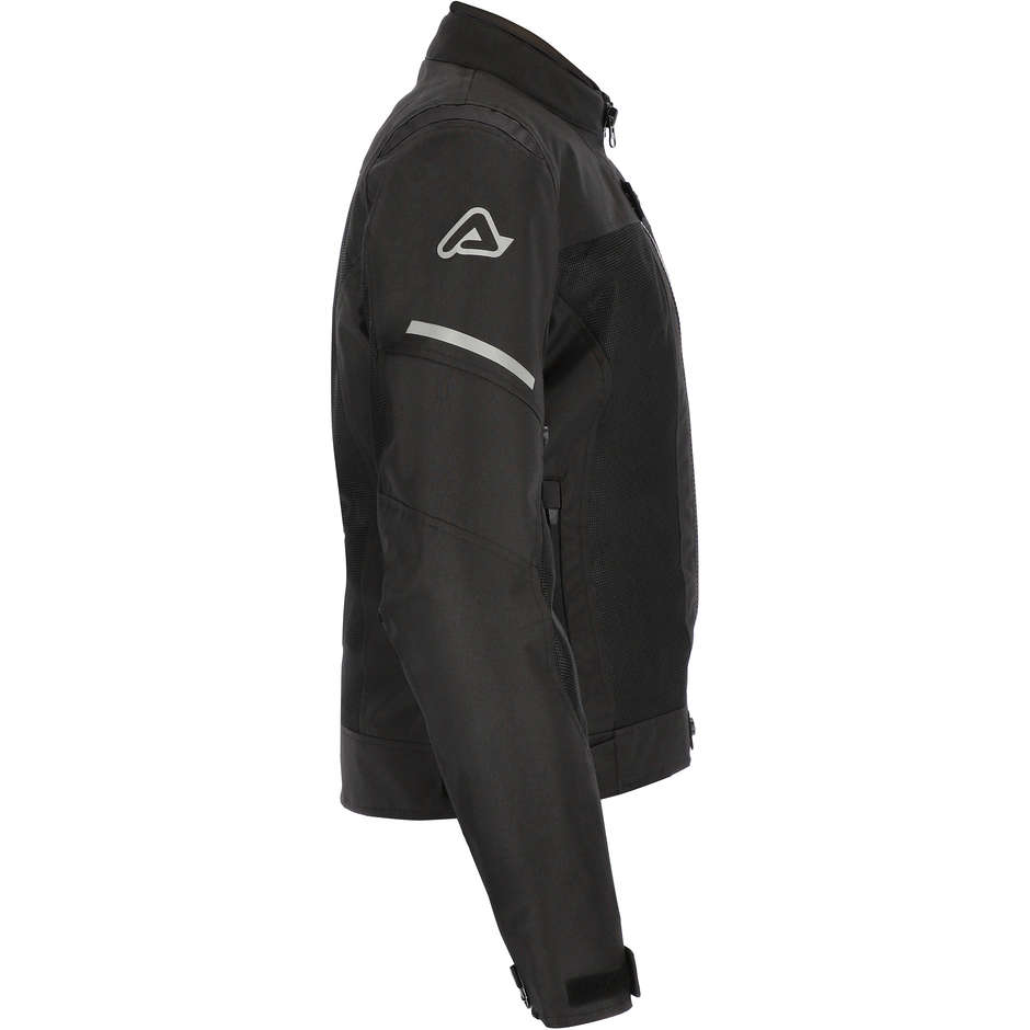 3 Layers CE Acerbis ON ROAD RUBY LADY Motorcycle Jacket Black