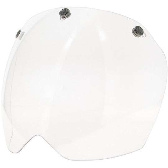 3 Transparent Prime Button Cap for MX Helmet c/naso