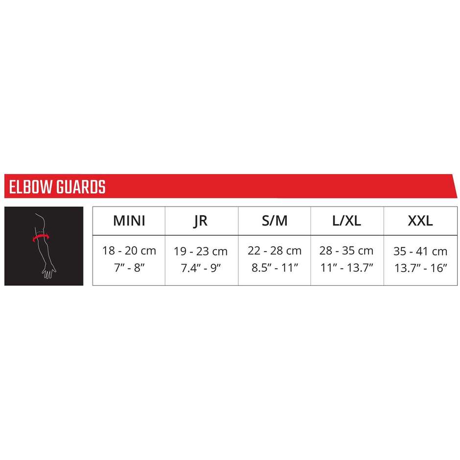 3DF 5.0 Evo Junior Elbow Pads for Boys Black