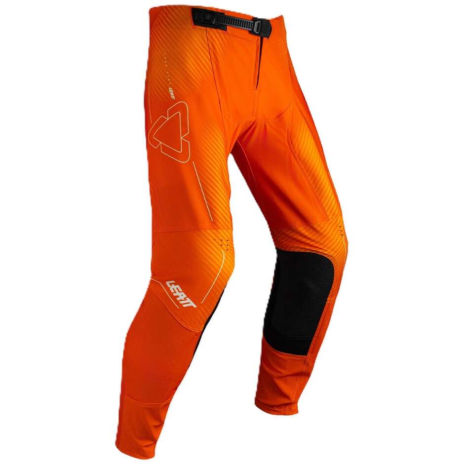 4.5 Junior Leatt Orange Motorcycle Pants