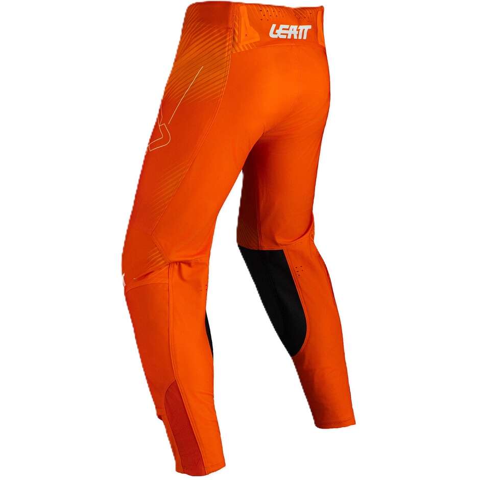 4.5 Junior Leatt Orange Motorcycle Pants